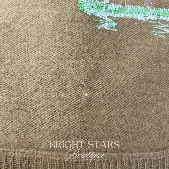 Extremely Rare Vintage Dog Cardigan Brown ASO Willow Buffy the Vampire Slayer - Picture 15 of 16